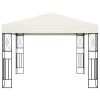 Gazebo 9.8'x9.8' Cream Fabric