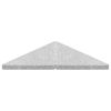 Umbrella Weight Plates 4 pcs Gray Granite Triangular 132.3 lb