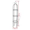 Garden Arch Tower 2 pcs