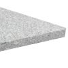 Umbrella Weight Plates 4 pcs Gray Granite Triangular 132.3 lb
