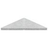 Umbrella Weight Plate Granite 33.1 lb Triangular Gray