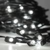 40 LEDs Solar String Light Cool White For 9 8rib AL Offset Umb