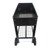 Aveyas Mobile Metal Raised Garden Bed Cart with Legs; Elevated Tall Planter Box with Wheels for Outdoor Indoors House Patio Backyard Vegetables Tomato