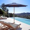 9 Ft Wooden Umbrella