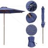 9 Ft Wooden Umbrella