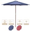 9 Ft Wooden Umbrella